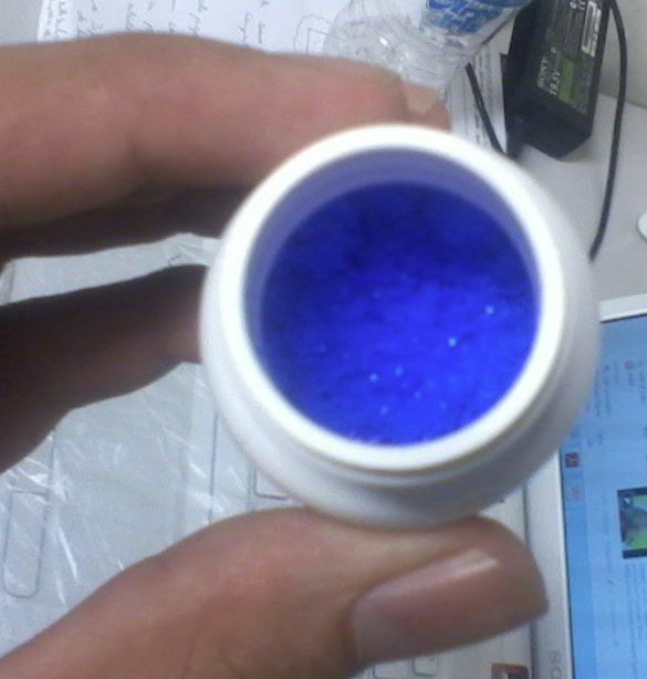 Sulfato de vanadila - início do doutorado em Araraquara